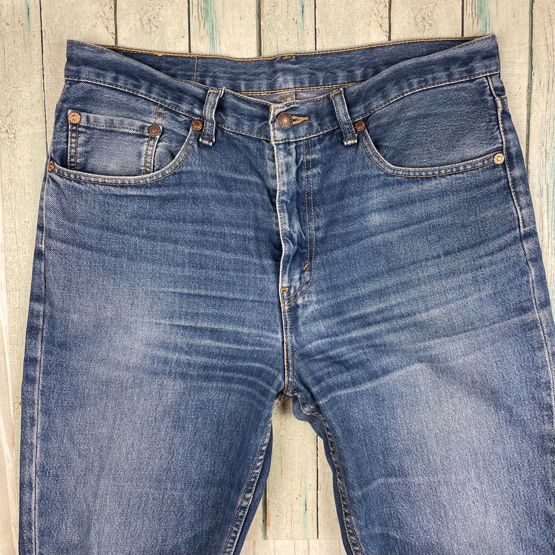 Levis Classic 504 Mens Straight Leg Jeans Size 36 34 Jean Pool