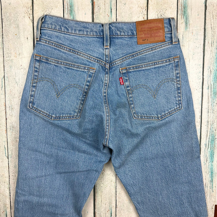 Levis Denim Button Fly 501S Jeans -Size 24/32 - Jean Pool