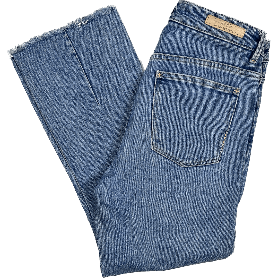 Neuw Marilyn Crop Kick Zero Truman Jeans
