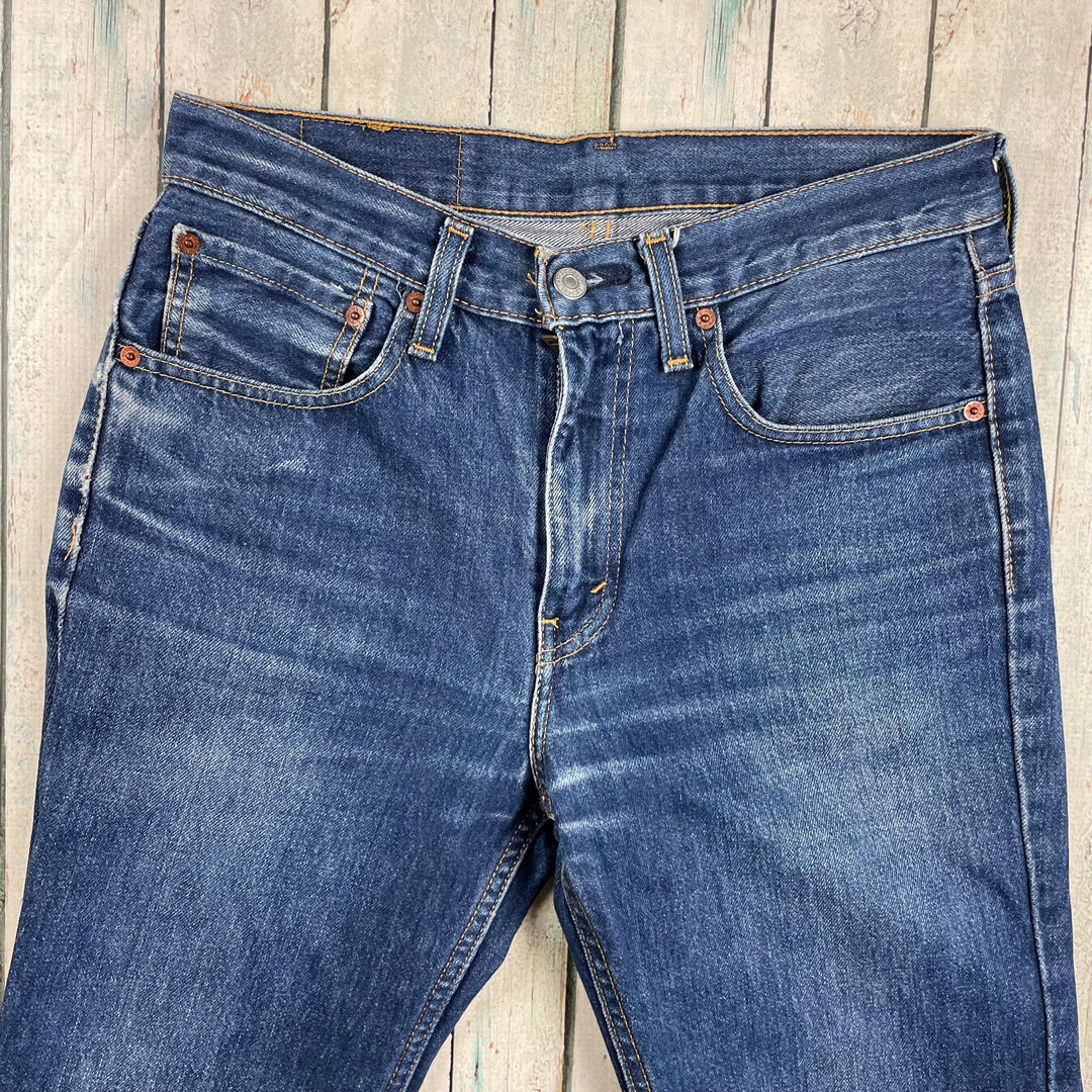 Levis 516 Straight Leg Denim Jeans - Size 31/30 - Jean Pool