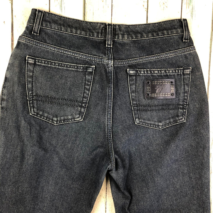 Trussardi Jeans - Italian Made Slim Straight Jeans -Size 27 or 9AU - Jean Pool