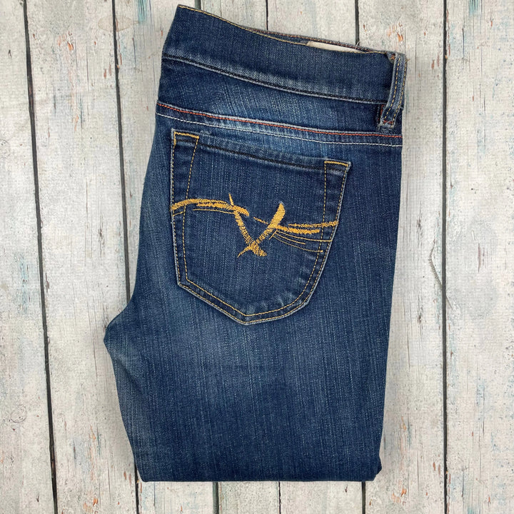 Diesel 'Liv' Cigarette Leg Distressed Denim Jeans Size - 28/34 - Jean Pool