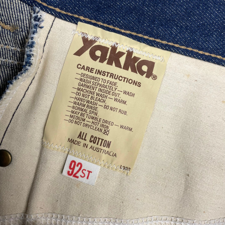 NEW- Hard Yakka Australian Made Workwear- Vintage 90's Jeans- Size 36 Short - Jean Pool