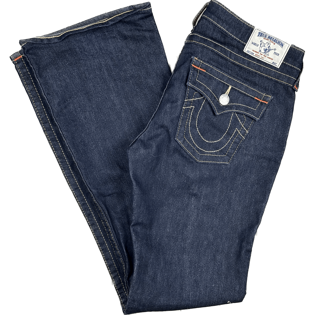 True Religion 'Bootcut' Ladies Stretch Jeans- Size 31 - Jean Pool