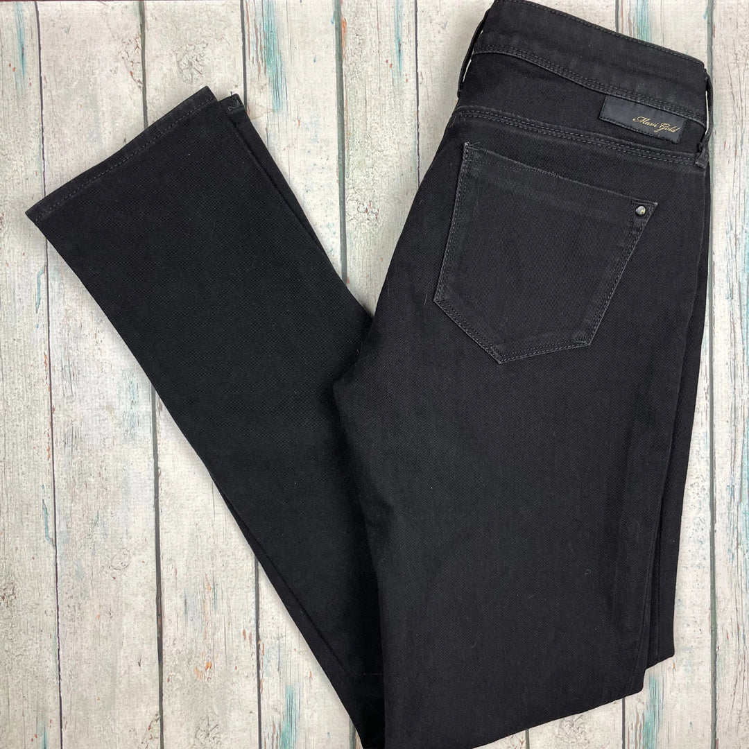 Mavi 'Sophie' Mid Rise Stretch Black Jeans - Size 28/32 - Jean Pool