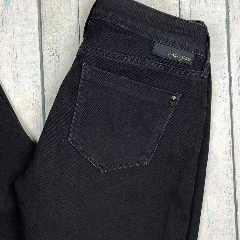 Mavi 'Sophie' Mid Rise Stretch Black Jeans - Size 28/32 - Jean Pool