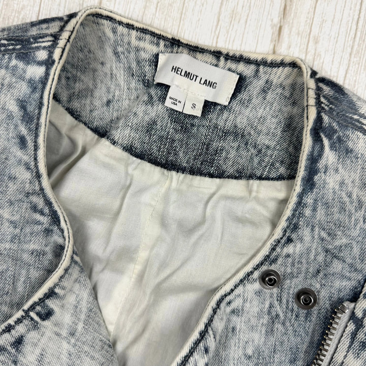 Helmut Lang USA Made Acid Wash Denim Jacket - Size S - Jean Pool