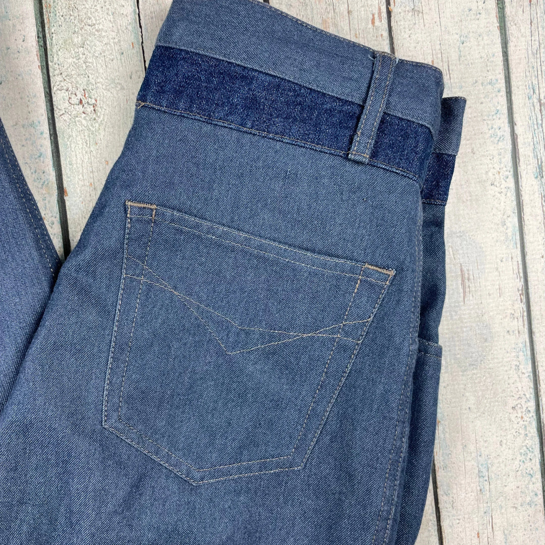 70's/80's Australian Made Fletcher Jones Woman Vintage Jeans - Suit Size 8/10 - Jean Pool