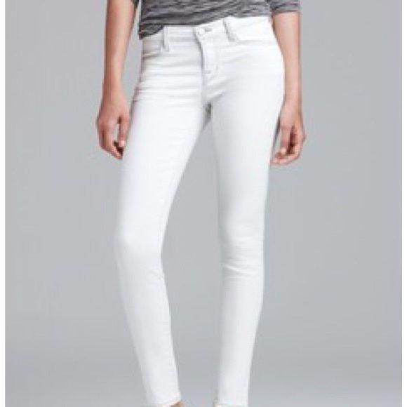 NEW-J Brand White Out 'Legging' Jeans - Size 25 or 7AU - Jean Pool