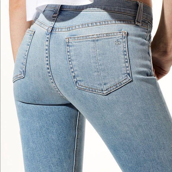 NWT - Rag & Bone Step Hem Capri Jeans In Wiley - Size 26 - Jean Pool