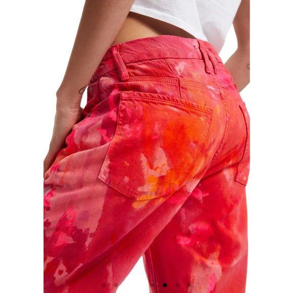 NWT- Good American 'Prentis Burello' Painted Jeans- Size 27" - Jean Pool