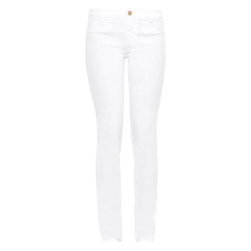 NWT- MIH 'Oslo' White Mid Rise Slim Leg Jeans- Size 28 - Jean Pool