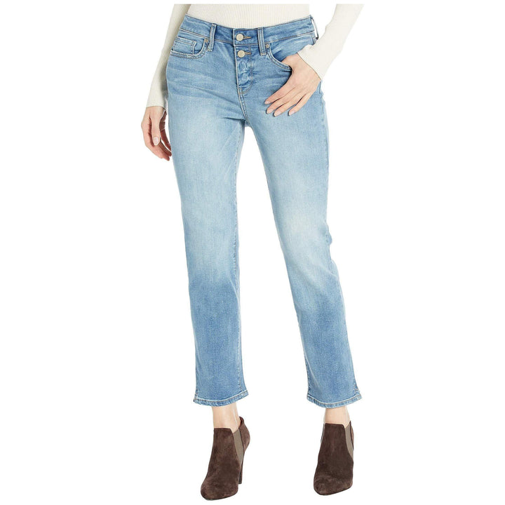 NWT - NYDJ 'Sheri Slim ' Ankle Mock Fly Jeans in Biscayne -Size 8US or 12 AU - Jean Pool