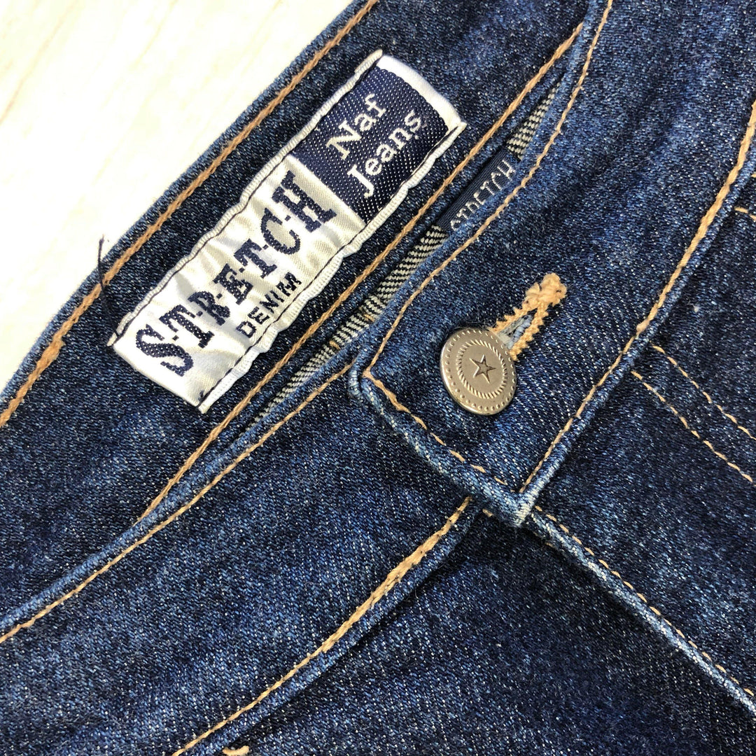 Australian Made Vintage 1980's NAF Stretch Capri Jeans- Size 10-Jean Pool
