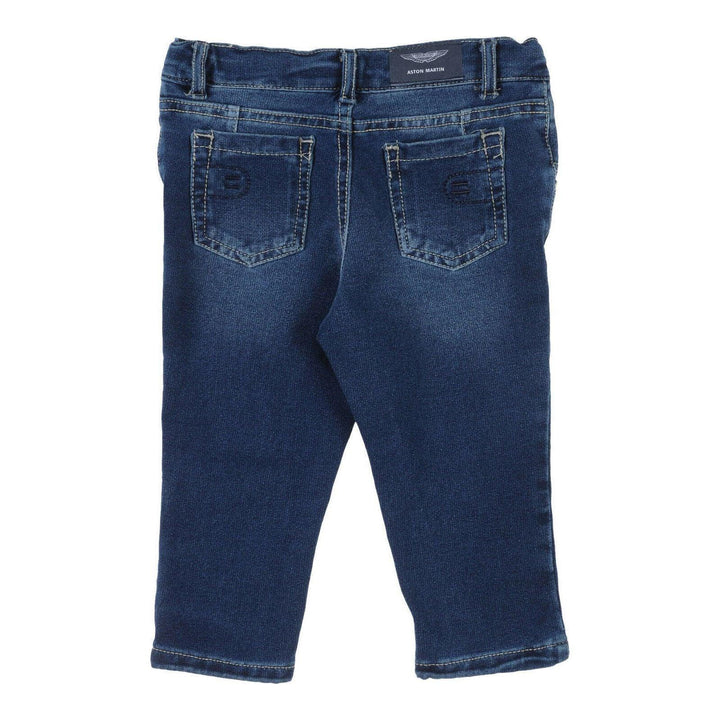 NWT - Aston Martin Stretch Pull on Toddler Jeans- Size 12M - Jean Pool