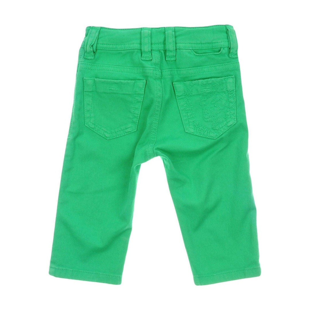 NWT - Diesel 'Safado B' Green Baby Jeans- Size 6M - Jean Pool