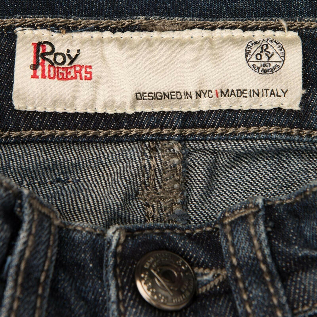 NWT- Roy Rogers Italian 'Caryna' Slim Fit Jeans - Size 6 - Jean Pool