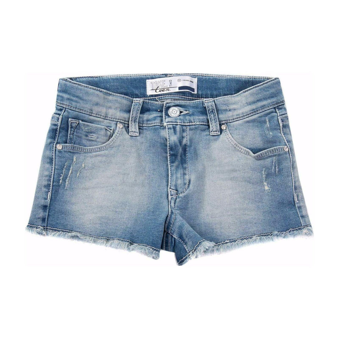 Take Two Girls Italian Denim Shorts