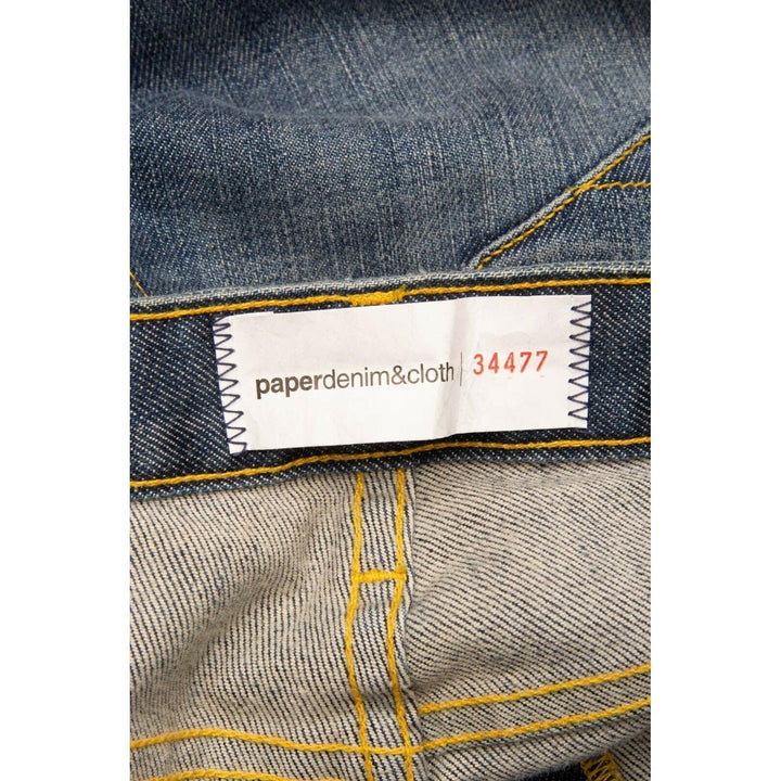 NWT - Paper Denim & Cloth '2NYC Slim 5 Straight Pocket' -Size 26-Jean Pool