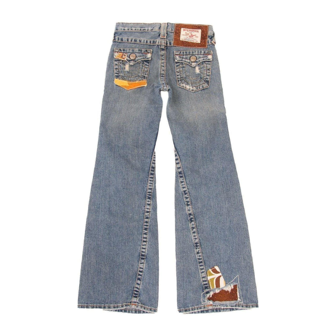 True Religion Girls 'Joey' Woodstock Bootleg Jeans Brand New - Size 12Y - Jean Pool