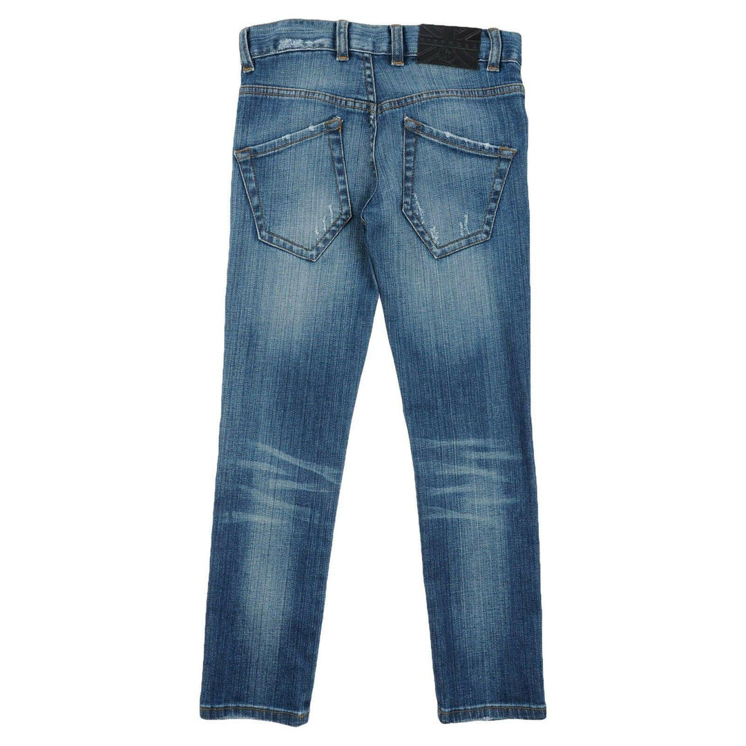 NWT- John Richmond Junior Studded Slim Fit Jeans - Size 6Y - Jean Pool