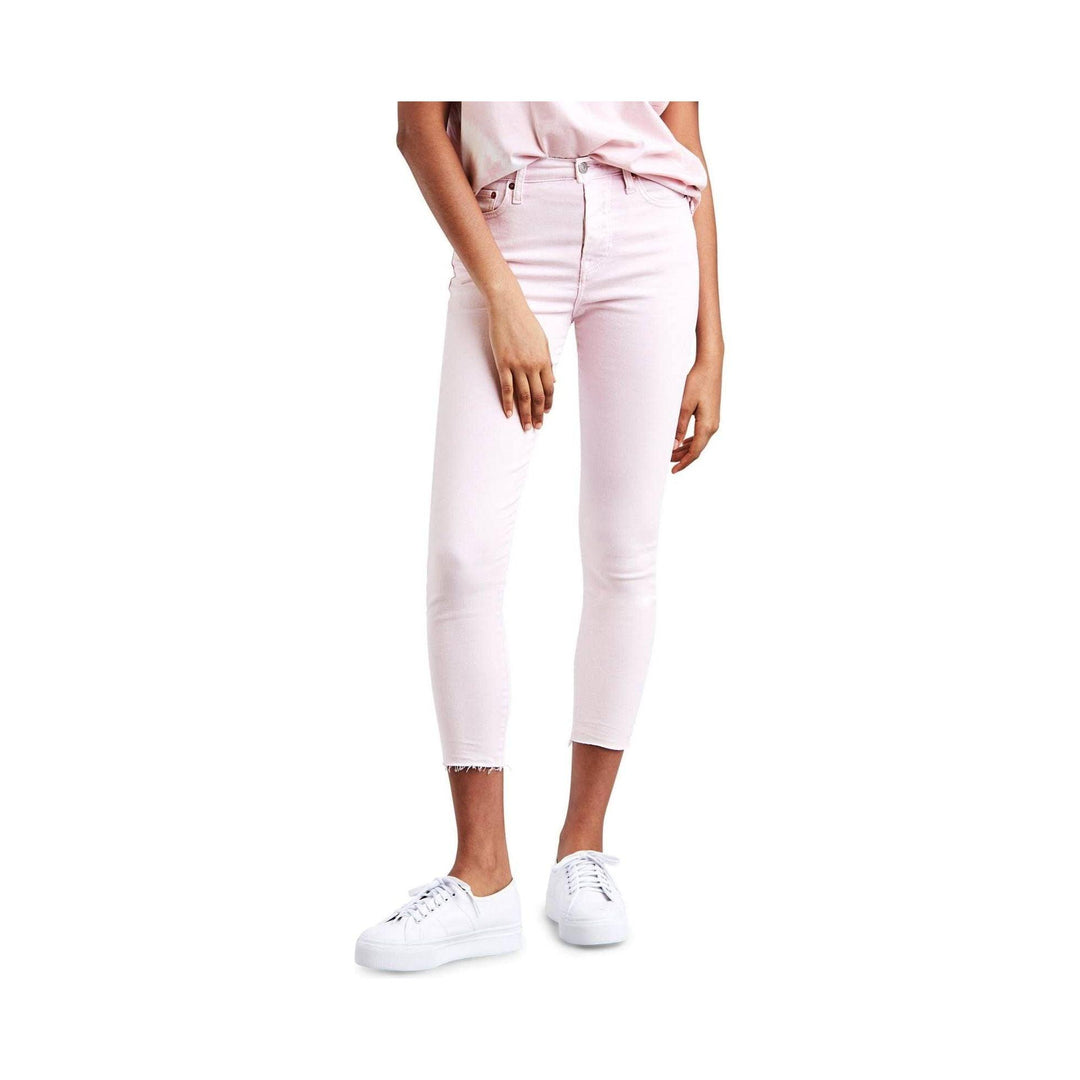 NWT - Levis 'Wedgie Fit' Pastel Pink High Rise Tapered Jeans -Size 29-Jean Pool