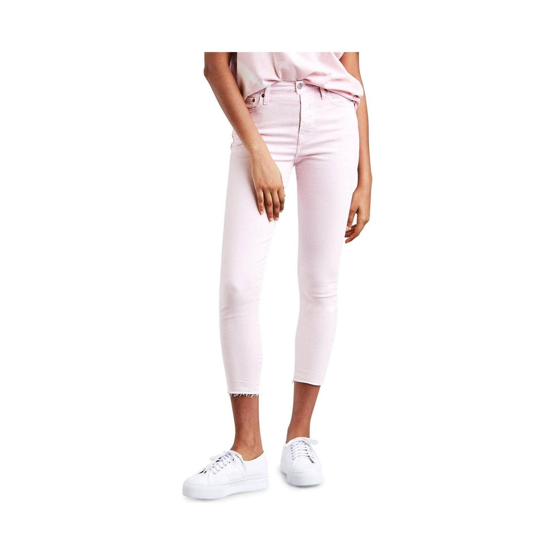 NWT - Levis 'Wedgie Fit' Pastel Pink High Rise Tapered Jeans -Size 28-Jean Pool