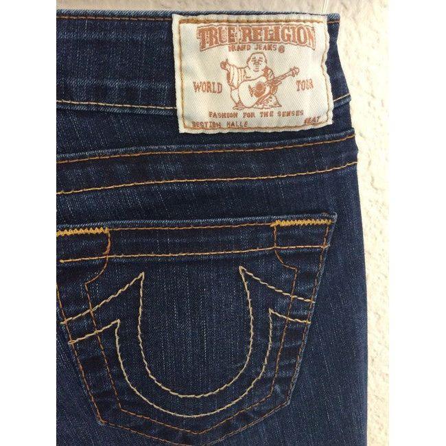 NWT - True Religion 'Halle' Buckye Wash Super Skinny Jeans- Size 26 - Jean Pool